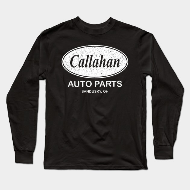 Vintage Callahan Auto Parts Distressed Long Sleeve T-Shirt by Army Of Vicious